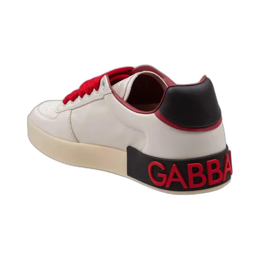 Dolce & Gabbana Portofino Logo Lettering Sneakers