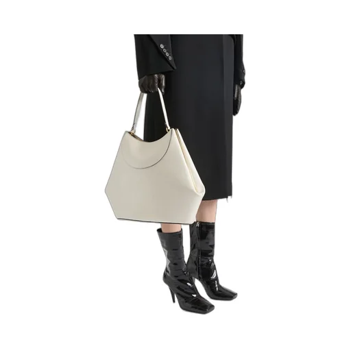 Facet Bag In Leather