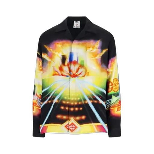 Casablanca Printed Satin Shirt