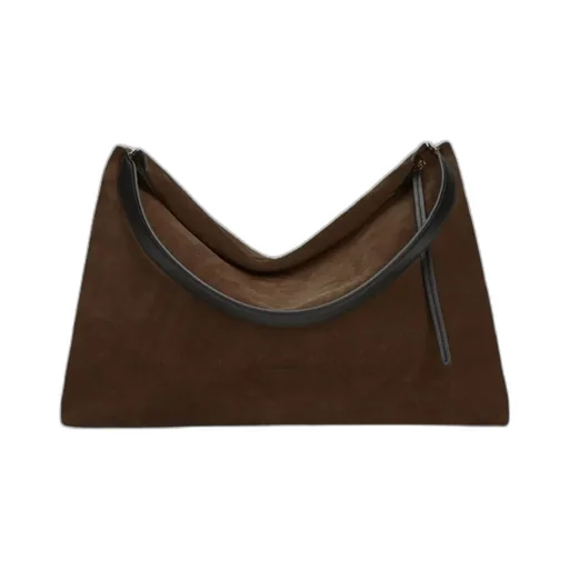 Zippered Shoulder Bag