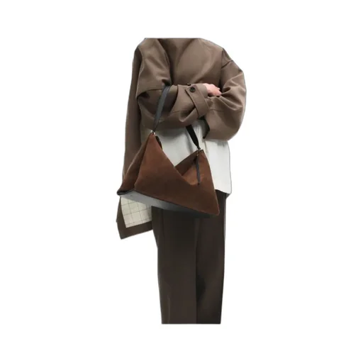 Zippered Shoulder Bag