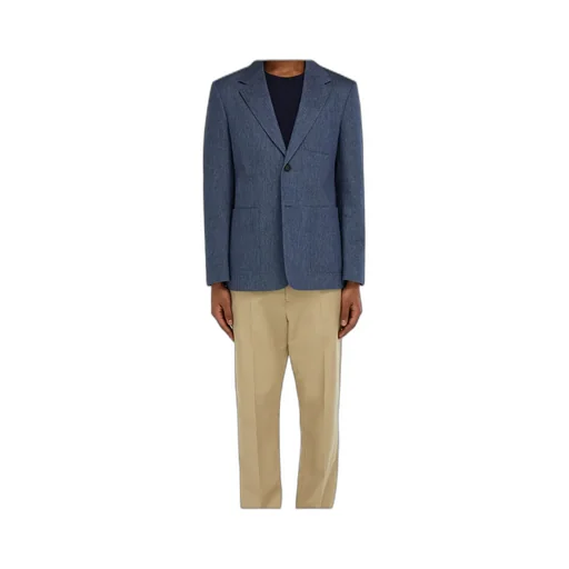 Single Breasted Denim Blazer