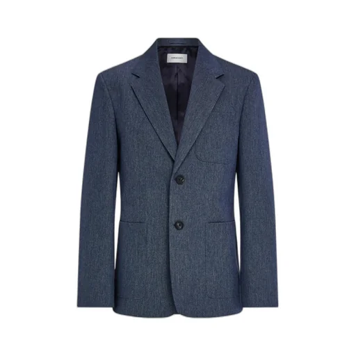 Single Breasted Denim Blazer