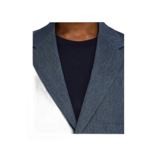 Single Breasted Denim Blazer