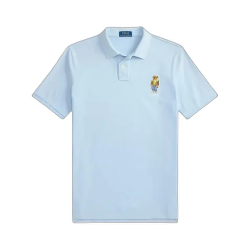 Polo Bear-Embroidered Polo Shirt