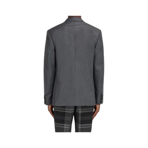 Single Breasted Flannel Blazer