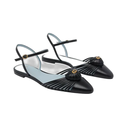 Open-Toe Flat Sandals