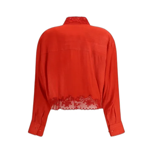 Ermanno Scervino Embroidered Lace Shirt