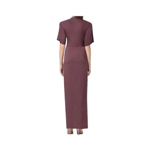 The Andamane Phoebe Wrap Effect Midi Skirt