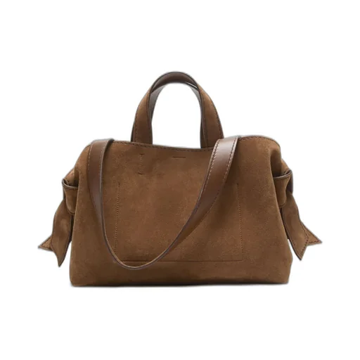 Musubi Knot-Detail Tote Bag