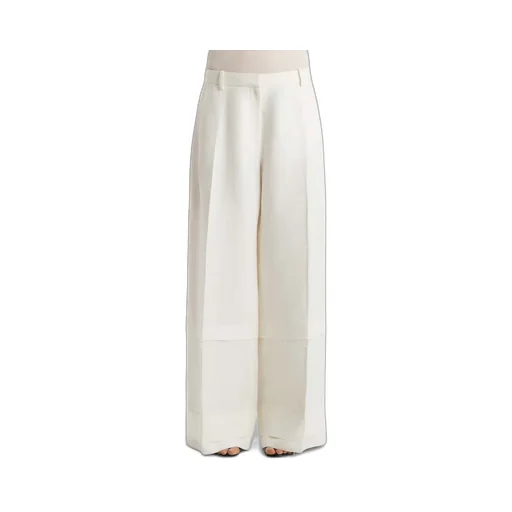 Casual Trousers With Belt Loops