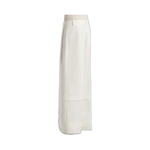 Casual Trousers With Belt Loops