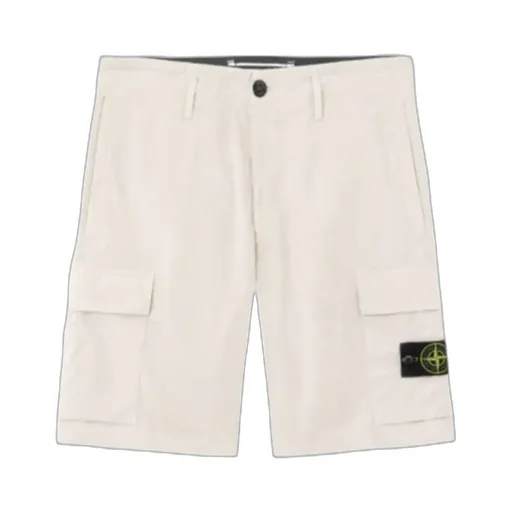 Logo Patch Cargo Shorts