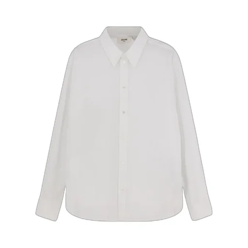 Relaxed Shirt In Cotton Poplin