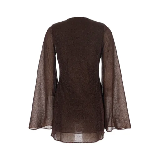 Ring-Detail Mini Dress