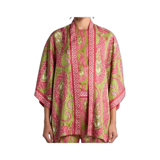 Paisley Foliage Silk Twill Jacket