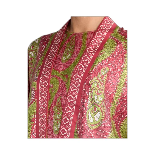 Paisley Foliage Silk Twill Jacket