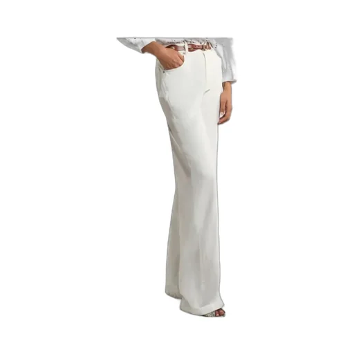 Pegaso-Embroidery Cotton Jeans