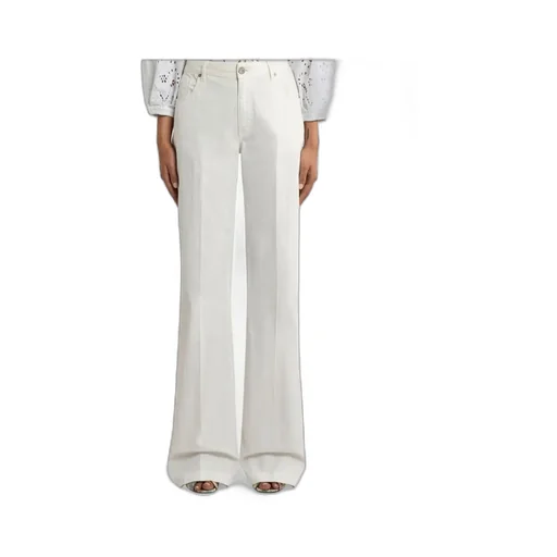 Pegaso-Embroidery Cotton Jeans