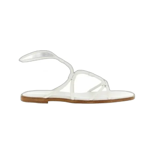 Nappa Ankle-Strap Sandals