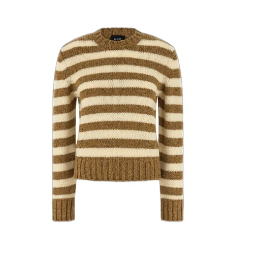 A.P.C. Striped Knitted Jumper