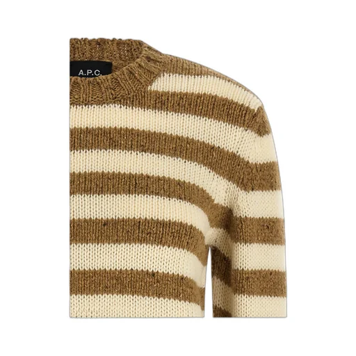 A.P.C. Striped Knitted Jumper