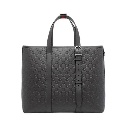Gucci Gg Emblem Large Tote Bag