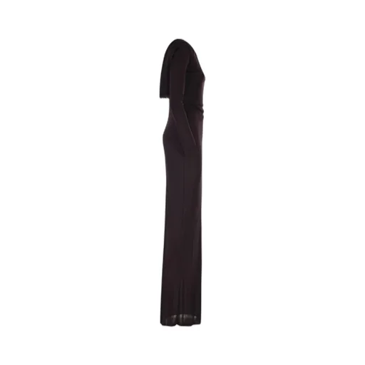 Elisabetta Franchi Chain Detailed Carpet Dress