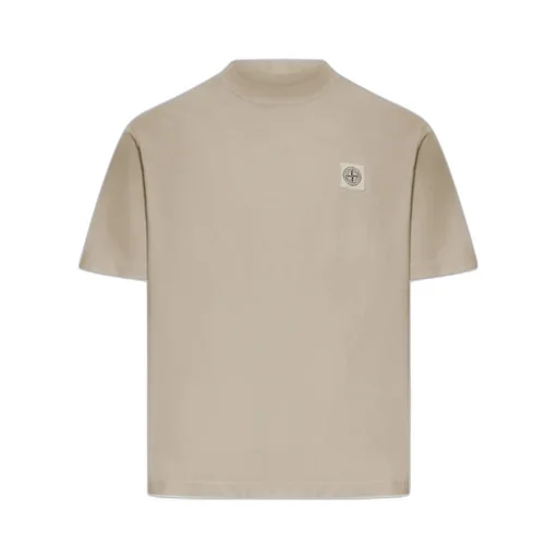 Stone Island Logo Patch Crewneck T-Shirt