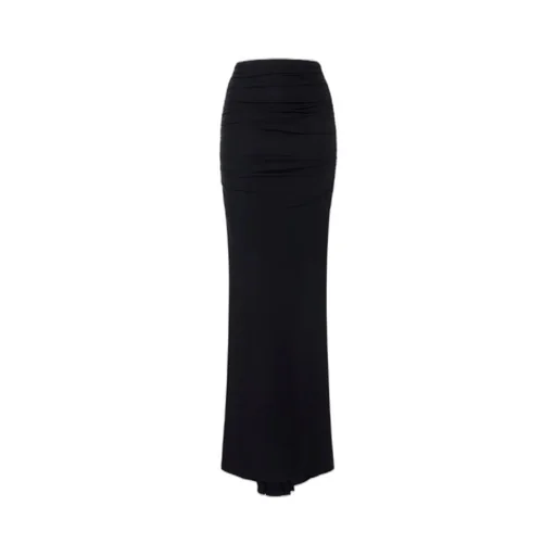 Draping Jersey Long Skirt