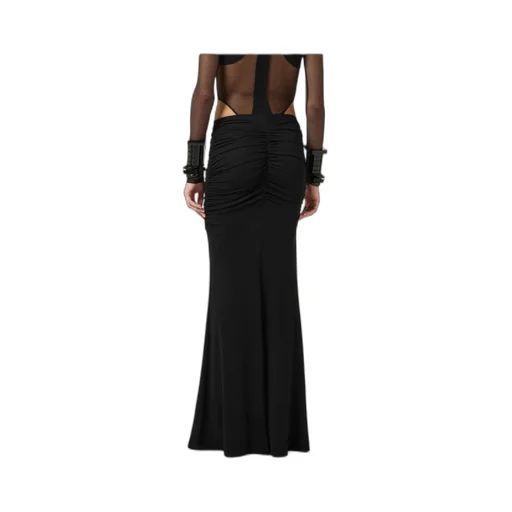 Draping Jersey Long Skirt