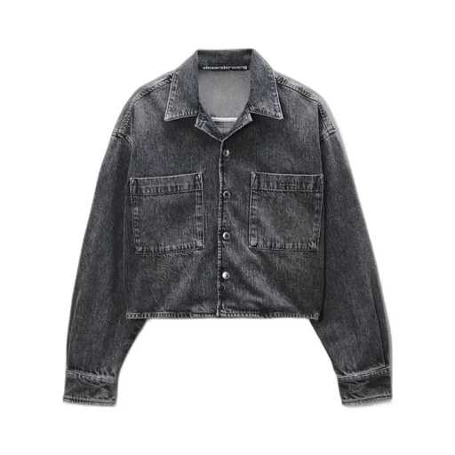 Cropped Long Sleeve Shirt