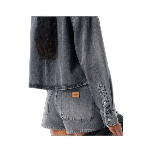 Cropped Long Sleeve Shirt