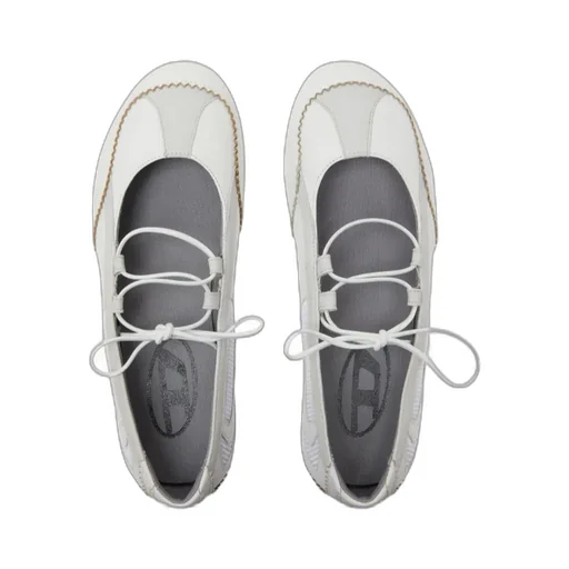 D-Mile Leather Sneakerinas