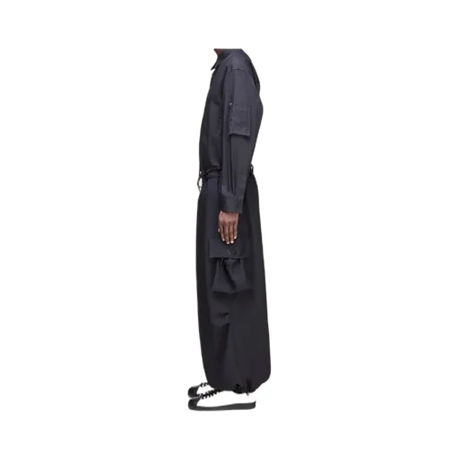 Y-3 Sport Uniform Wide Cargo Trousers