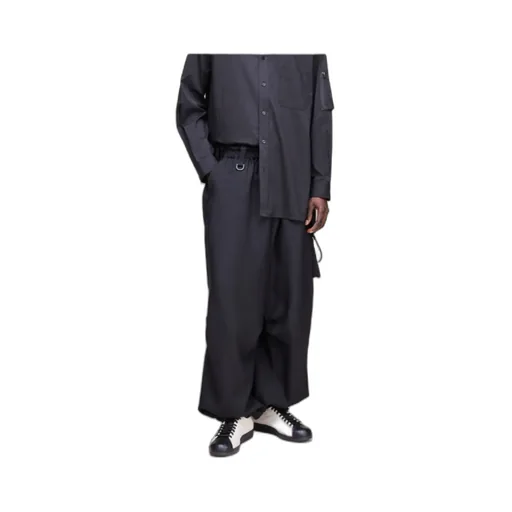 Y-3 Sport Uniform Wide Cargo Trousers