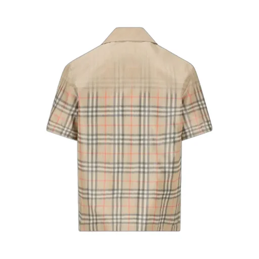 Burberry Short Sleeved Checked Shirt