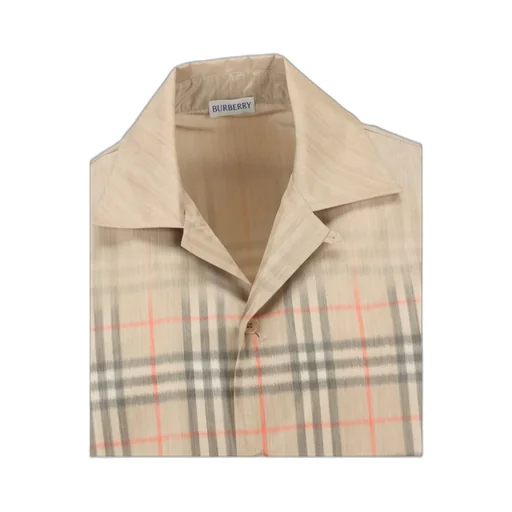 Burberry Short Sleeved Checked Shirt