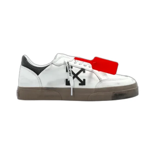 Off-White Logo Patch Lace-Up Sneakers