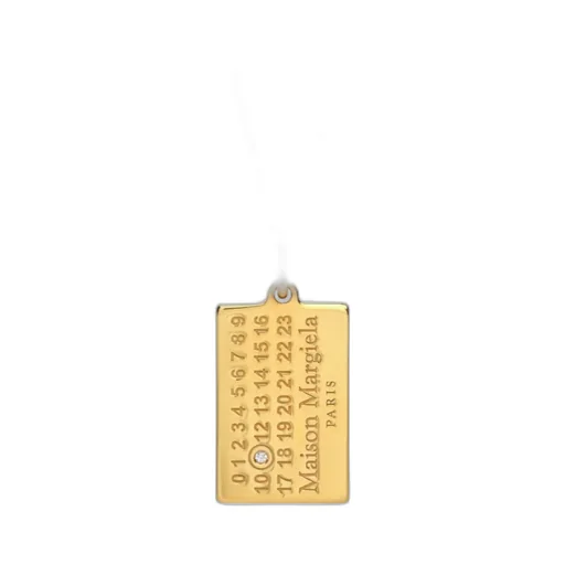 Maison Margiela Embellished Numeric Pendant Necklace