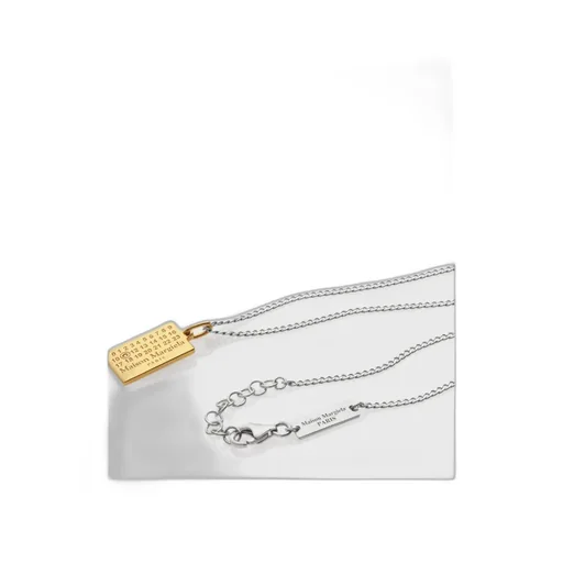 Maison Margiela Embellished Numeric Pendant Necklace