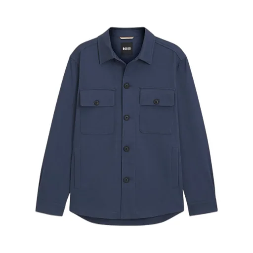 Long-Sleeved Shirt Jacket