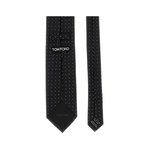 Tom Ford Pointed Tip Micro Polka Dot Tie