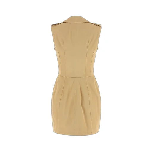 Elisabetta Franchi Double Breasted Sleeveless Dress