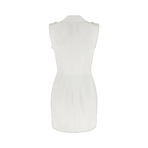 Elisabetta Franchi Double Breasted Sleeveless Dress