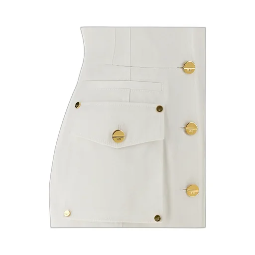 Elisabetta Franchi Double Breasted Sleeveless Dress