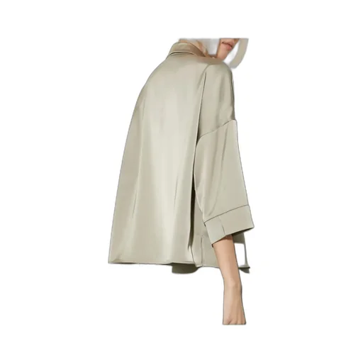 Oversized Satin Shirt