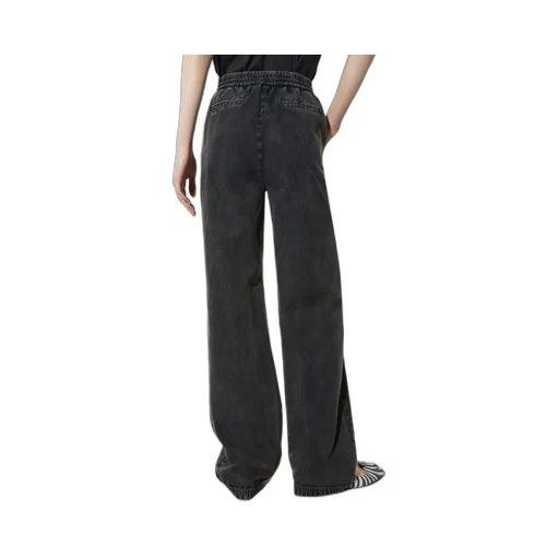 Drawstring Twill Trousers