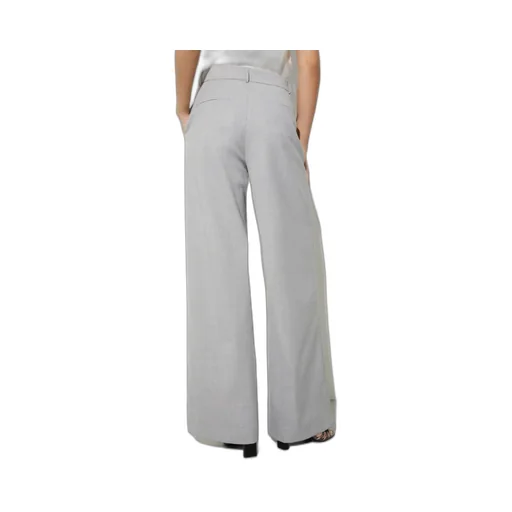Wide-Fit Wool-Blend Trousers