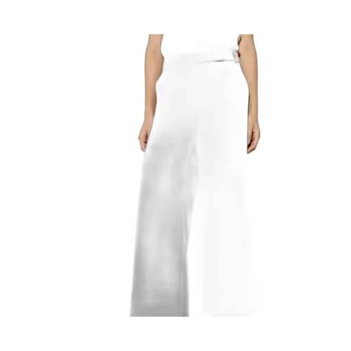 Wide-Fit Wool-Blend Trousers